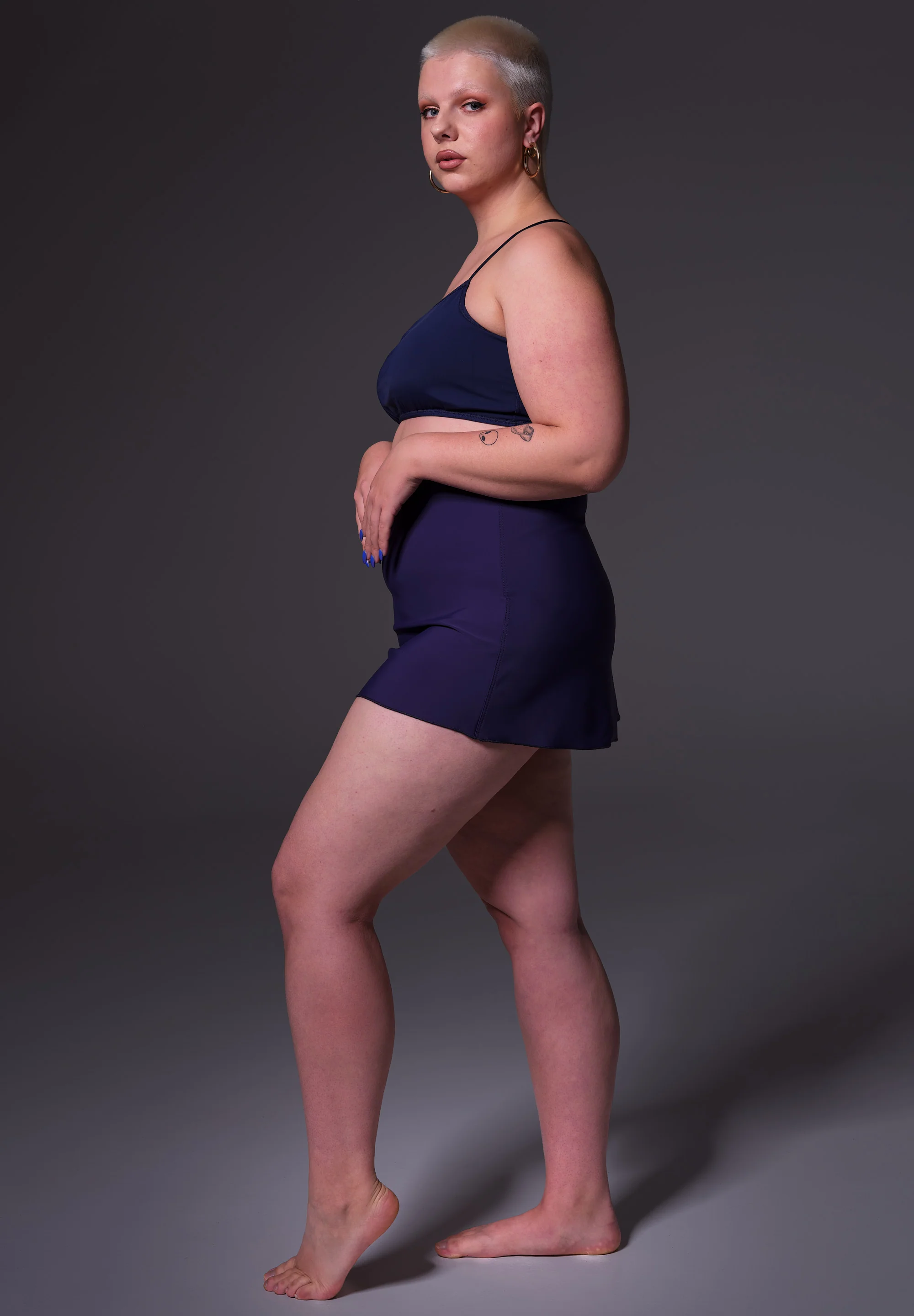 Swim Skirt dark blue - Image 5