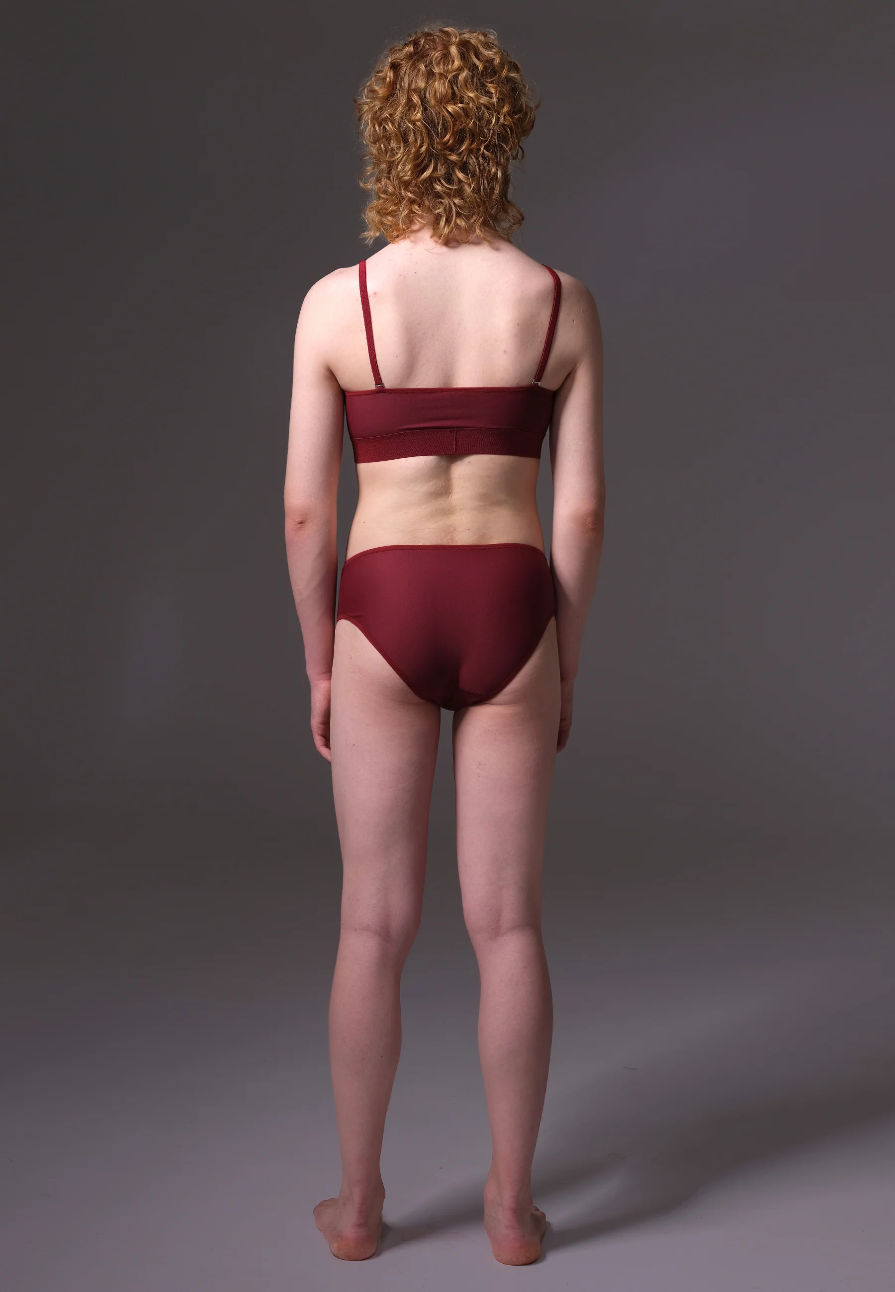 Bra Top burgundy - Image 3