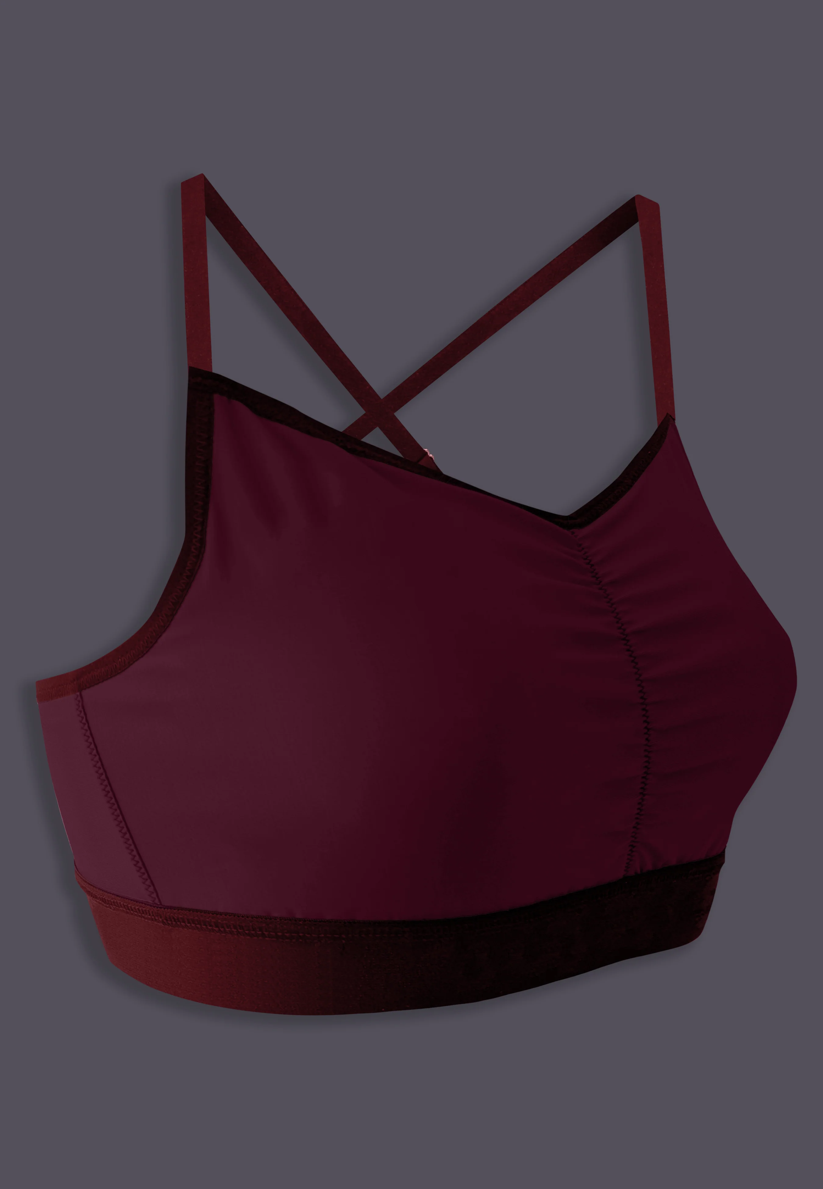 Bra Top burgundy - Image 4