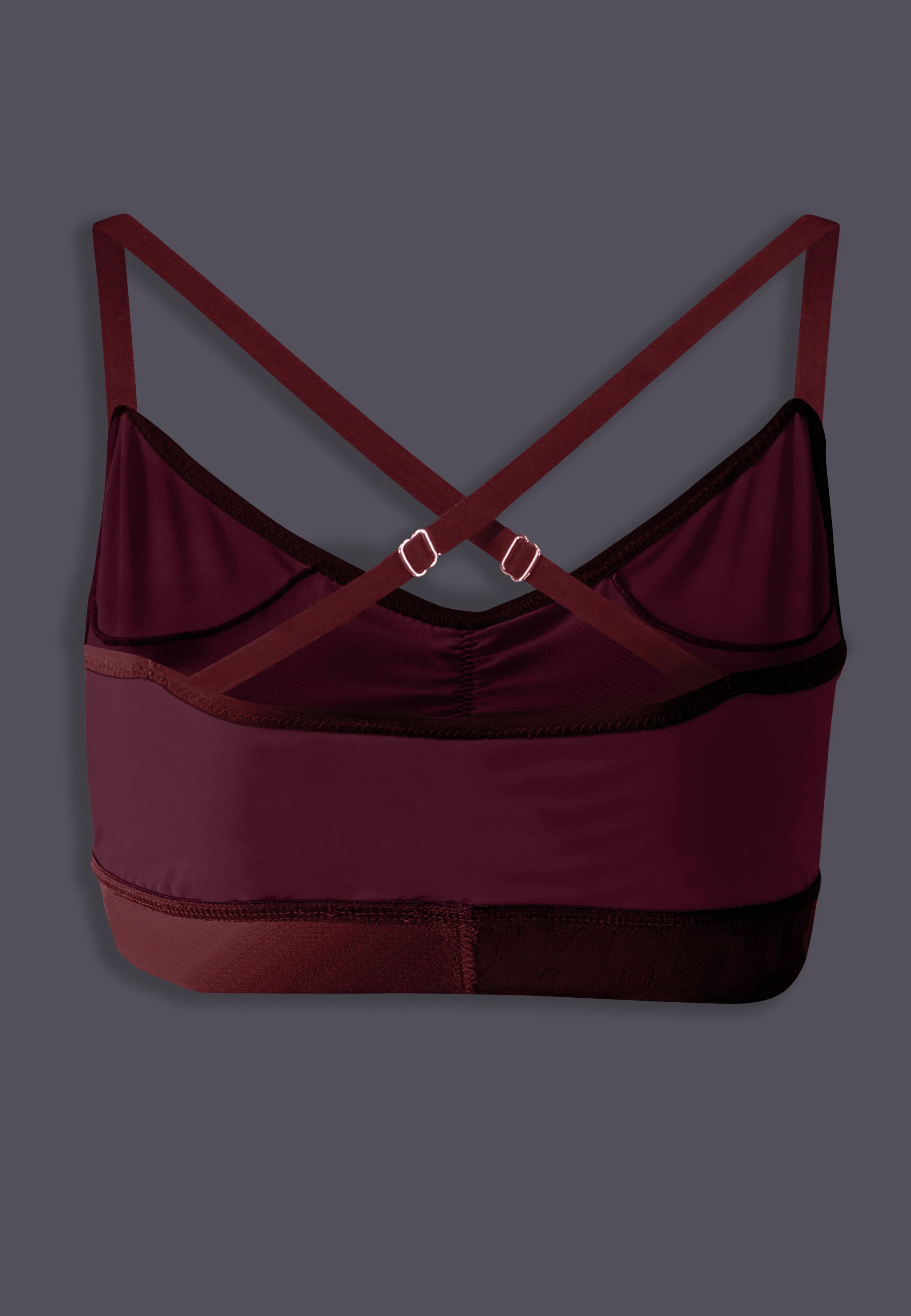 Bra Top burgundy - Image 6