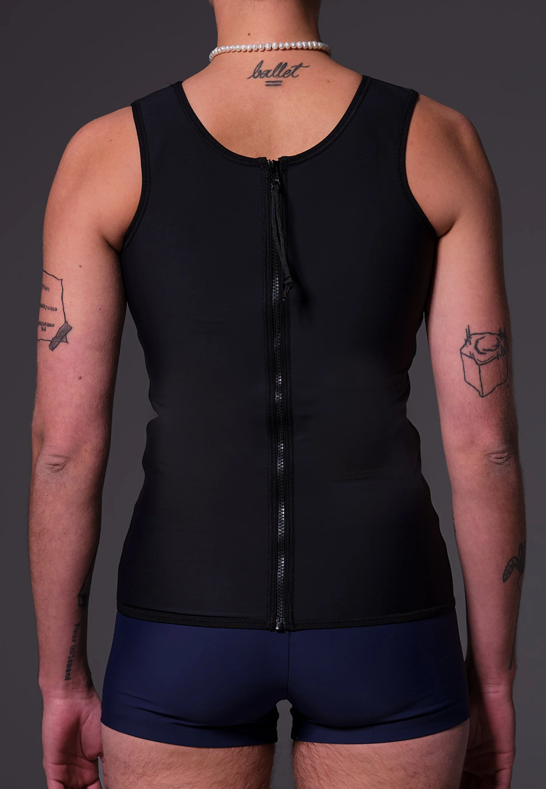 Swimtop Binder black