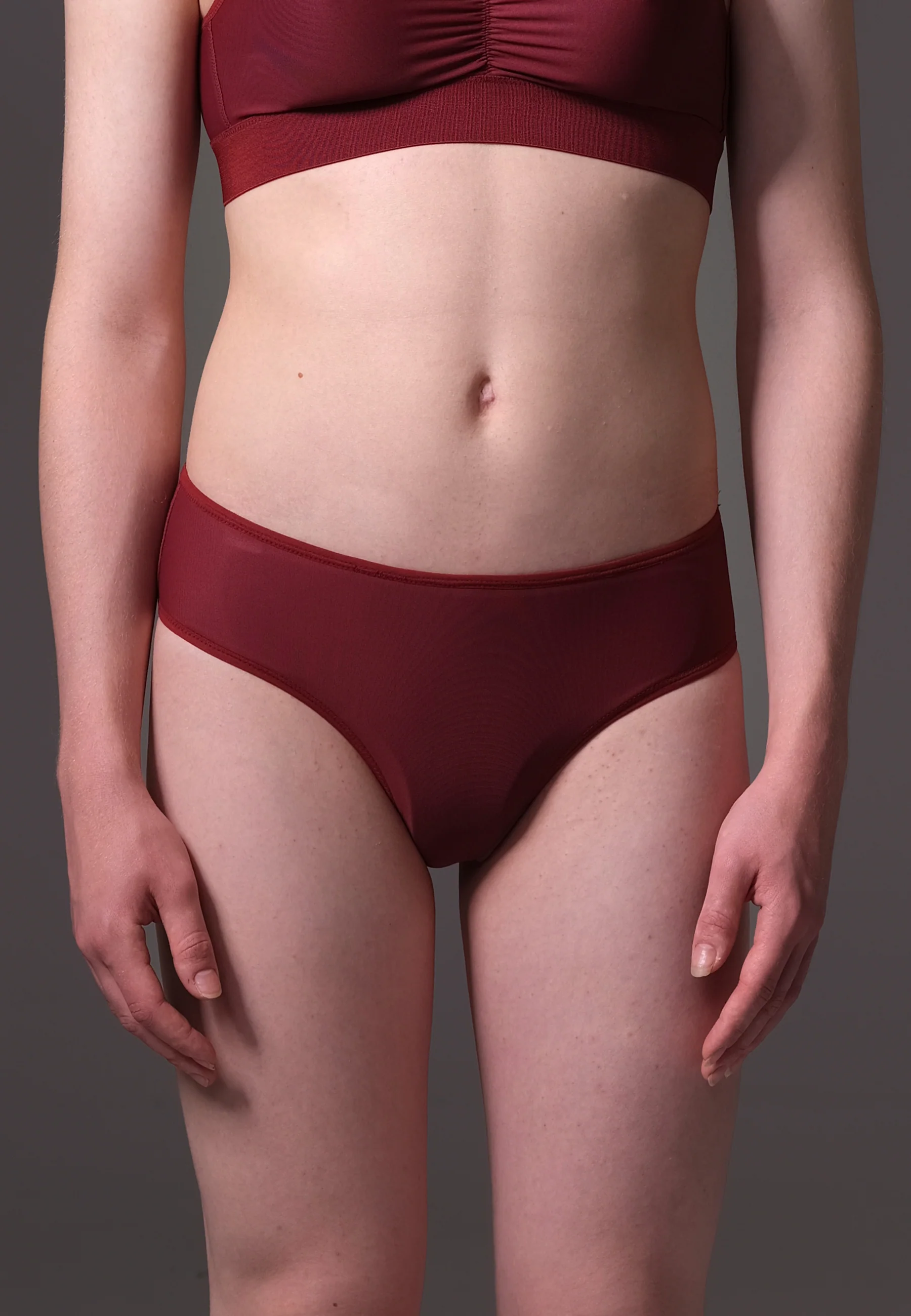 Tucking Panties burgundy - Image 2